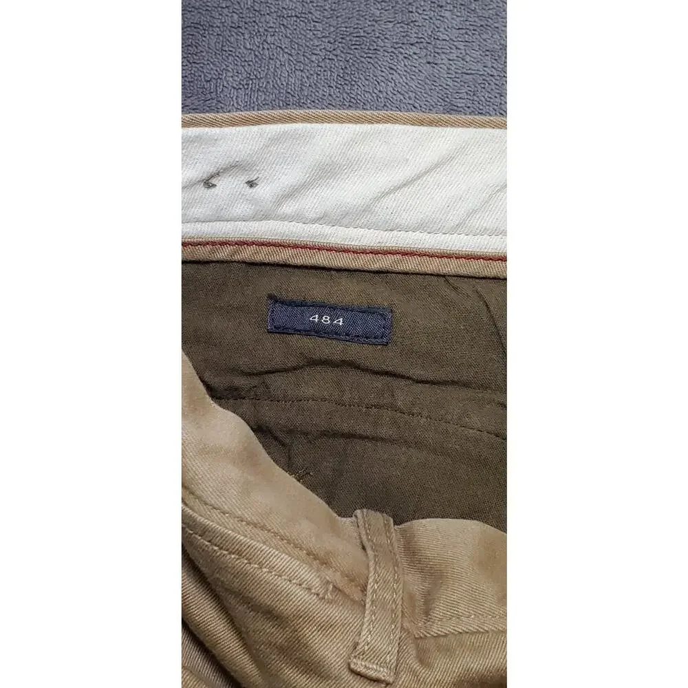 J.Crew Broken In Pants Mens 34 Brown Classic Fit Cotton Straight Casual Chino Z1